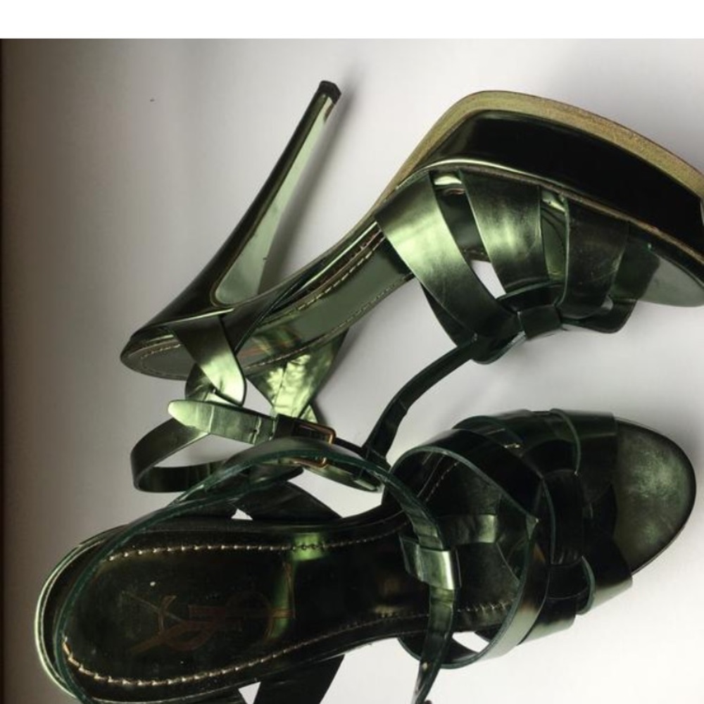 YSL Saint Laurent Tribute Super High Sandals 👠